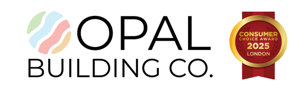 Opal Building Logo Blk with Award